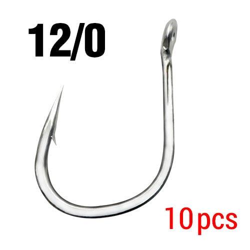 Extra Heavy Duty Fish hooks 10pcs/pack – TheBaitBoy