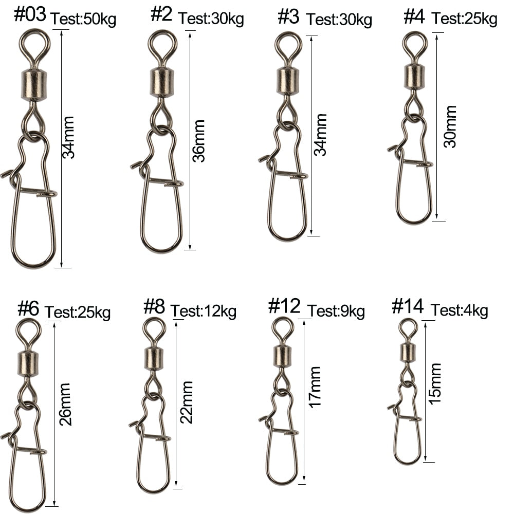 GOTURE Swivel with Snap 200pcs/pack